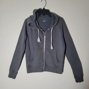 Aerie | Charcoal Gray Full-Zip Hoodie Sweatshirt Gorpcore Casual Everyday XS